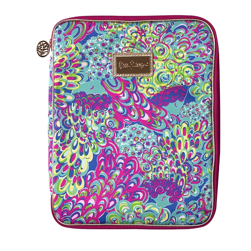 Lilly Pulitzer Agenda Zip Folio - Lagoon Pattern